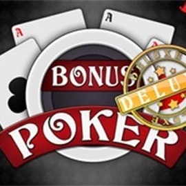 Bonus Poker Deluxe - 3 Hands slot logo by RTG (Reel Time Gaming) at Wbetz Casino
