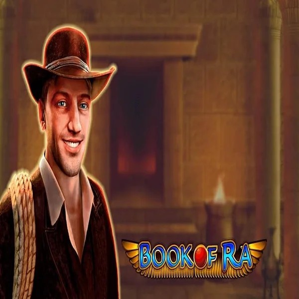 Book of Ra logo by Greentube Wbetz Casino