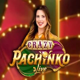 Official Live Casino logo: Crazy Pachinko by Evolution at Wbetz Casino