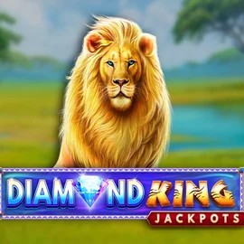 Diamond King Jackpots casino game by SpinPlay Games – featured logo at Wbetz Casino