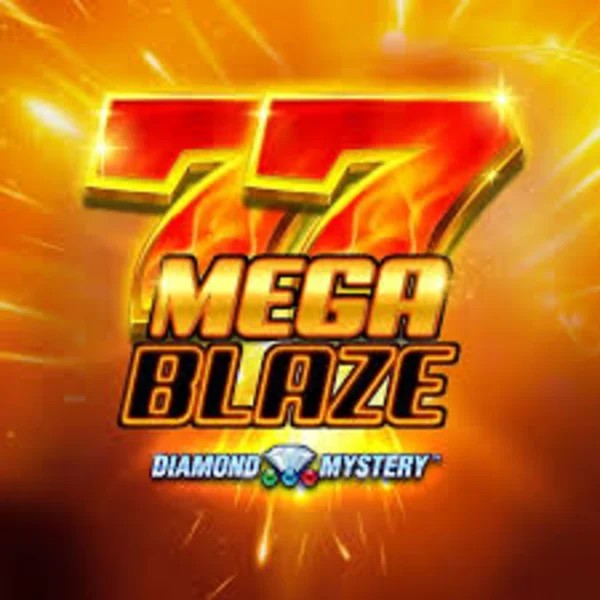 Slots logo of Diamond Mystery Mega Blaze from Greentube at Wbetz Casino