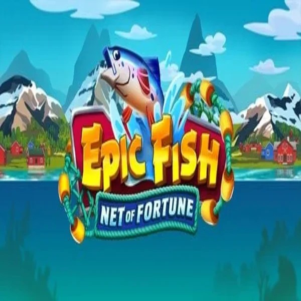 Slots logo of Epic Fish Net of Fortune from Quickspin at Wbetz Casino