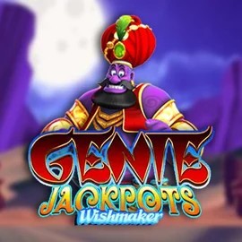 Genie Jackpots Wishmaker logo – Jackpots by Blueprint Gaming at Wbetz Casino