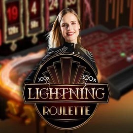Lightning Roulette game by Evolution – logo hosted on Wbetz Casino