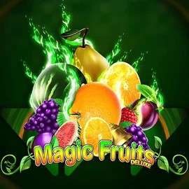 Magic Fruits Deluxe slot logo by Wazdan at Wbetz CasinoMagic Fruits Deluxe