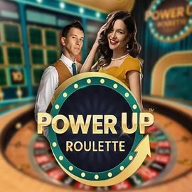 PowerUP Roulette slot logo by Pragmatic Play at Wbetz Casino
