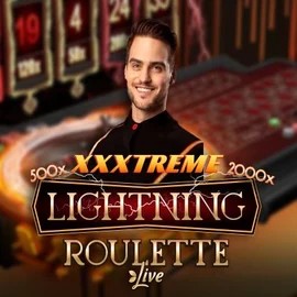 XXXtreme Lightning Roulette logo by Evolution at Wbetz Casino